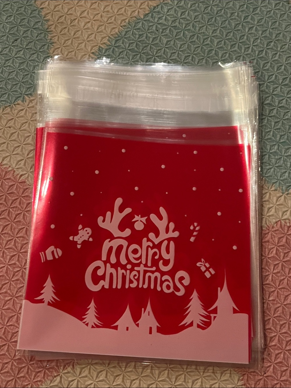 Christmas Favor Bags 30 Pieces NIP